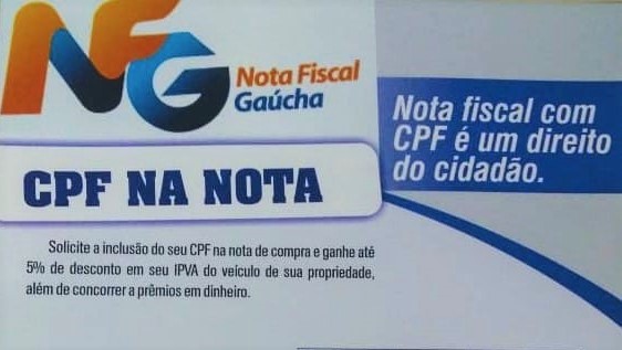 Nota Fiscal Gaúcha dá prêmios